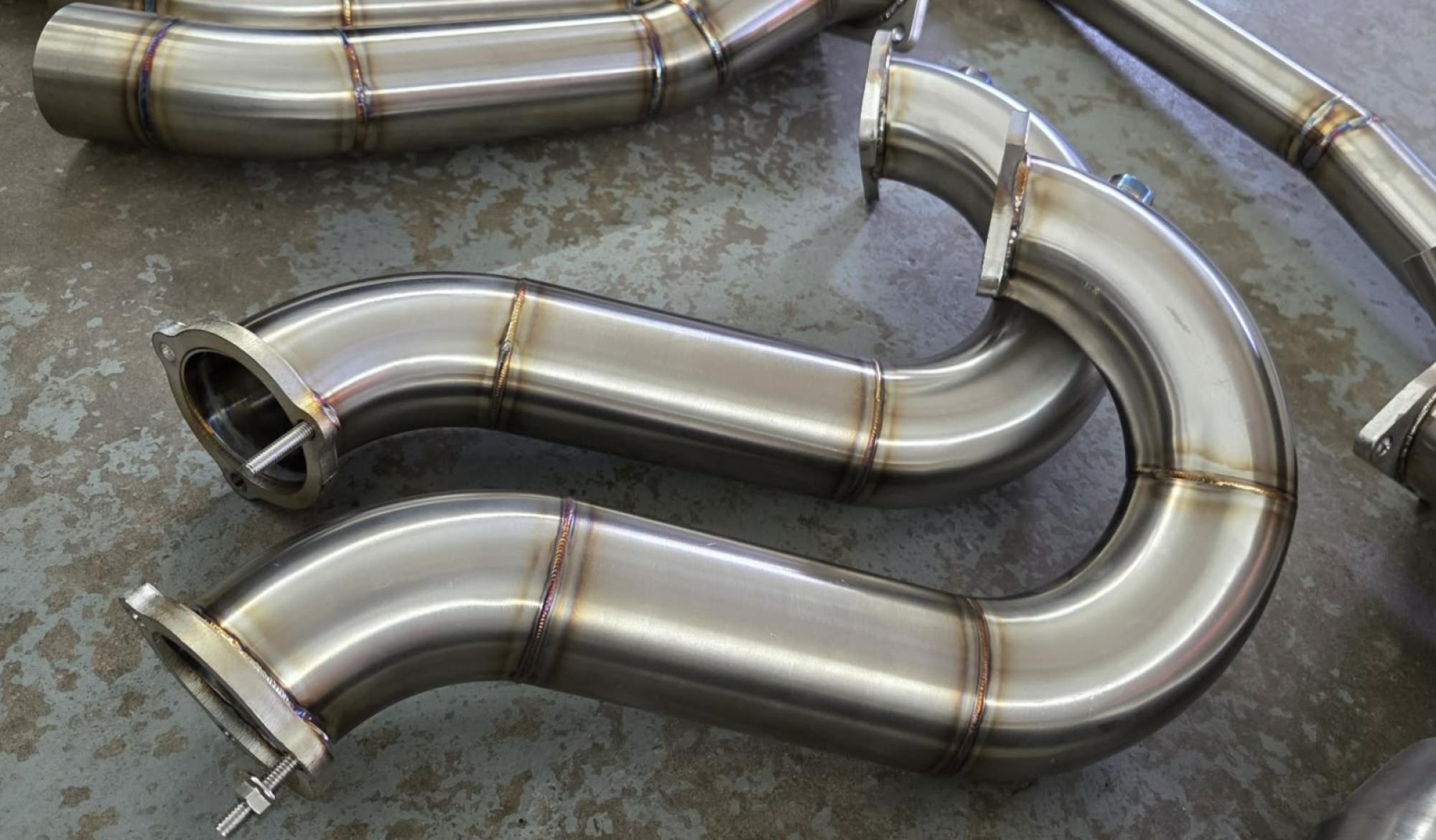 DPF Delete Race Pipe for Audi Q5, A6, A7,A8  V6 3.0L TDI