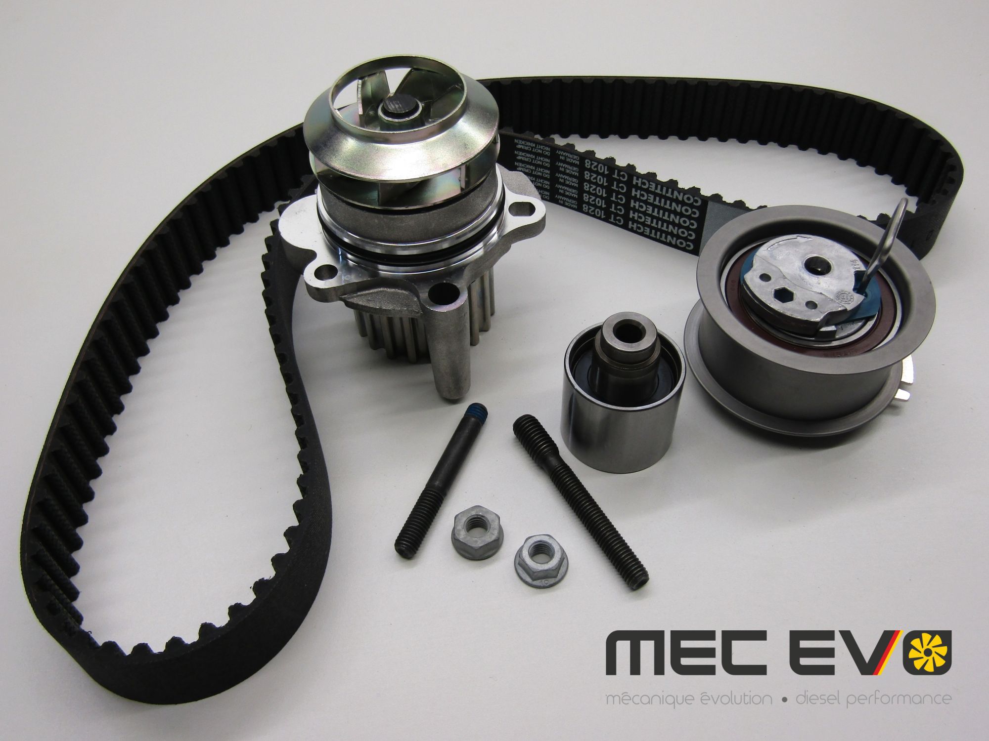 Febi Timing Cam Belt Kit With Water Pump For VW Transporter T4 2.4 D TDI 90-98 AAB
