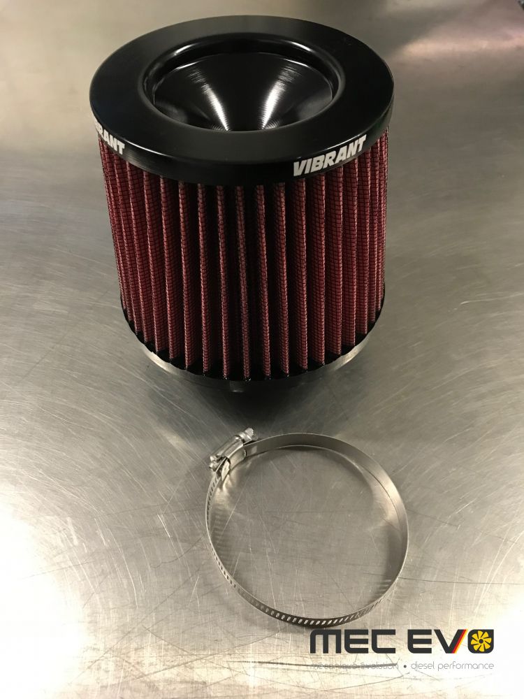 Performance Air Filter 3'' Inlet diameter