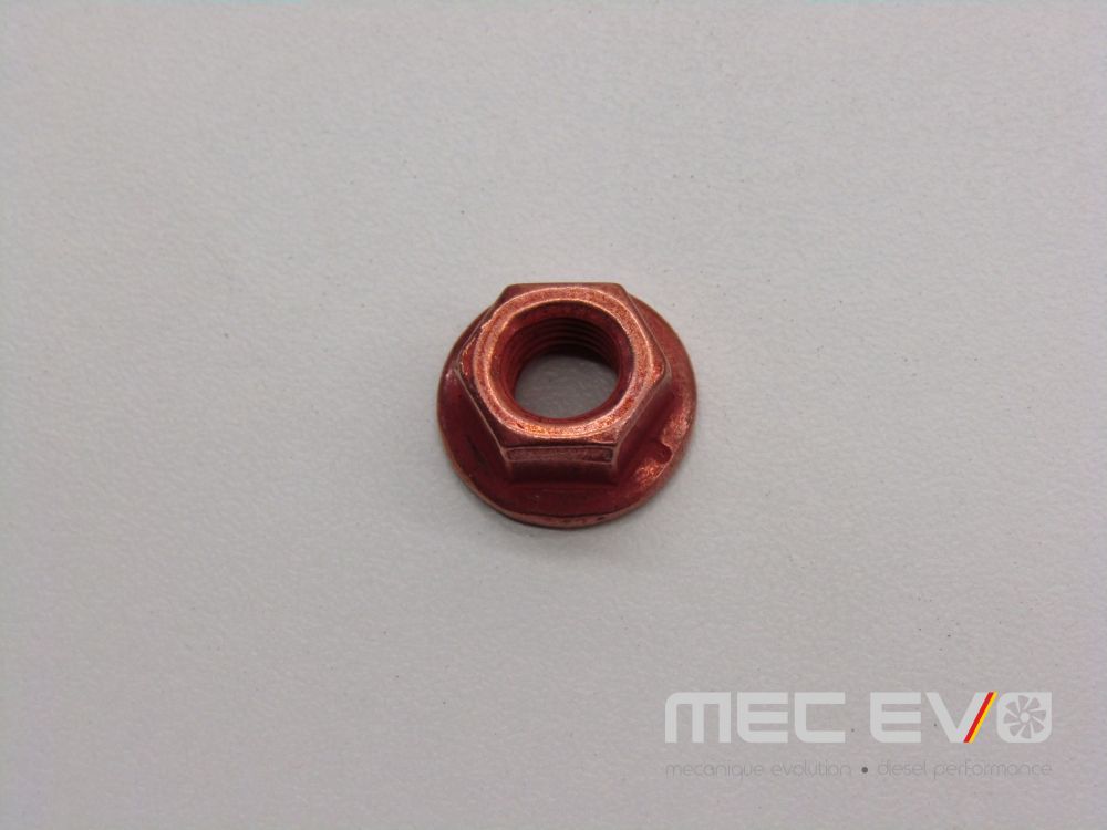 Shouldered M8 Copper Lock Nut Kit 