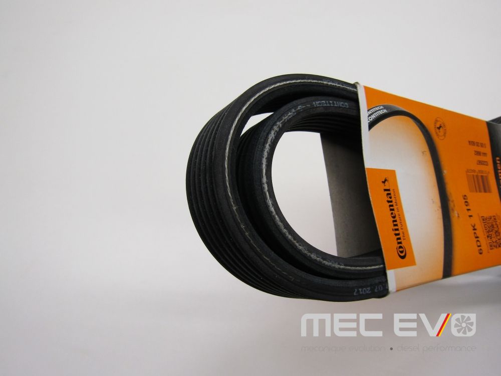 BEW serpentine belt with A/C 6DPK1195