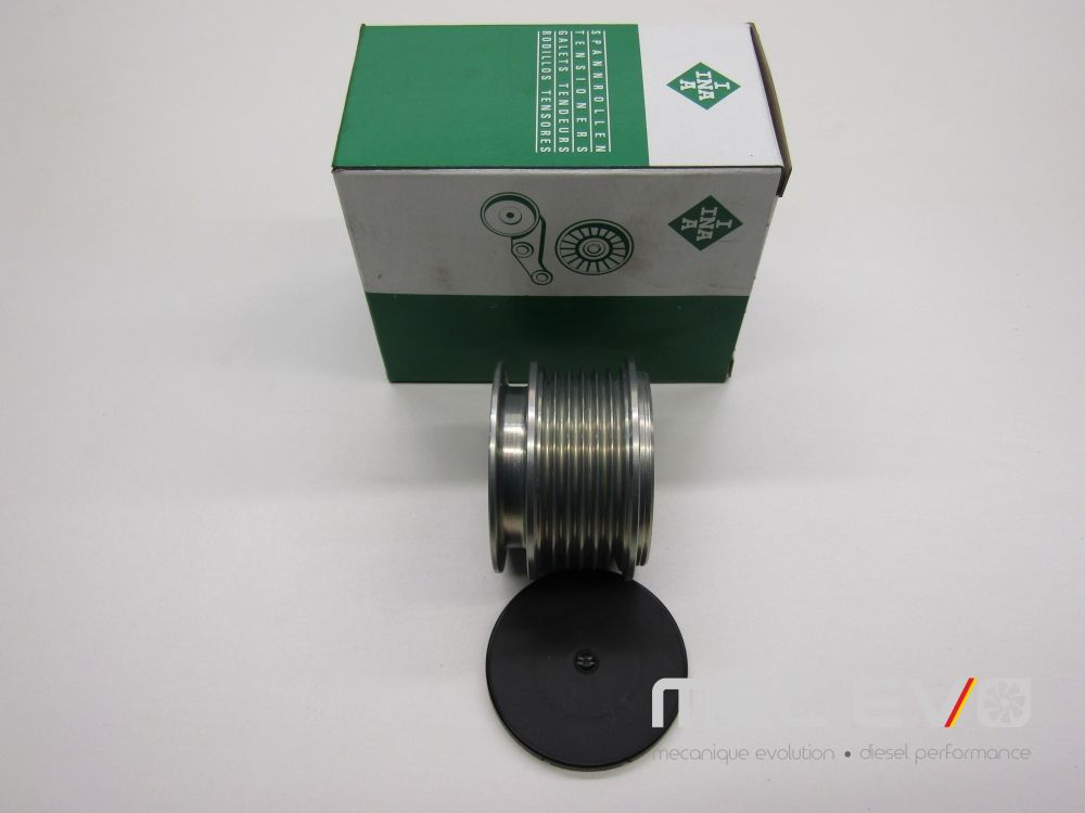 6PK Alternator ratchet pulley