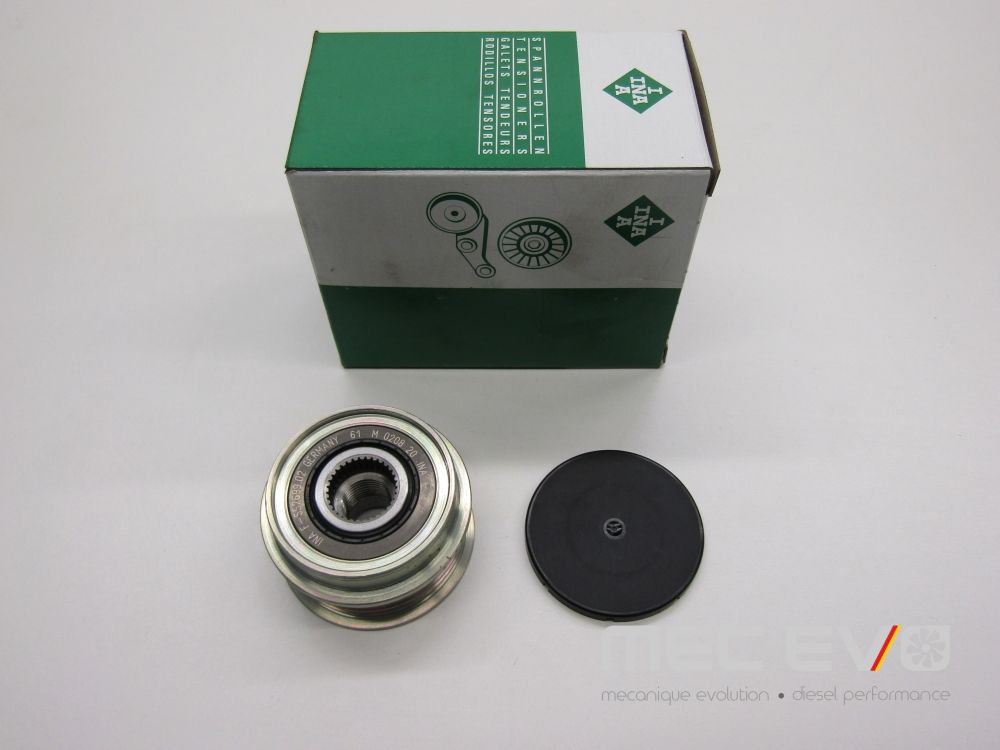 5PK Alternator ratchet pulley.