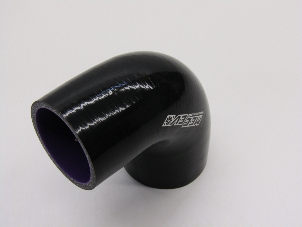 Mec Evo 2'' to 2.25'' 90 degree silicone coupler.