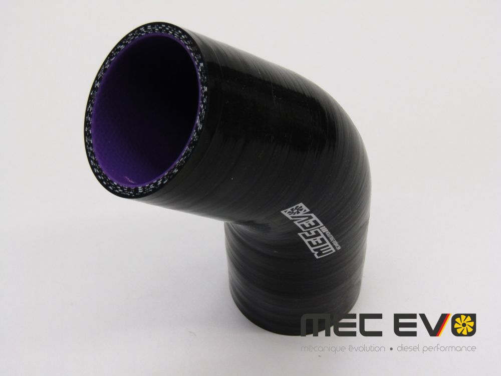 Mec Evo 2'' 45 degree silicone coupler.