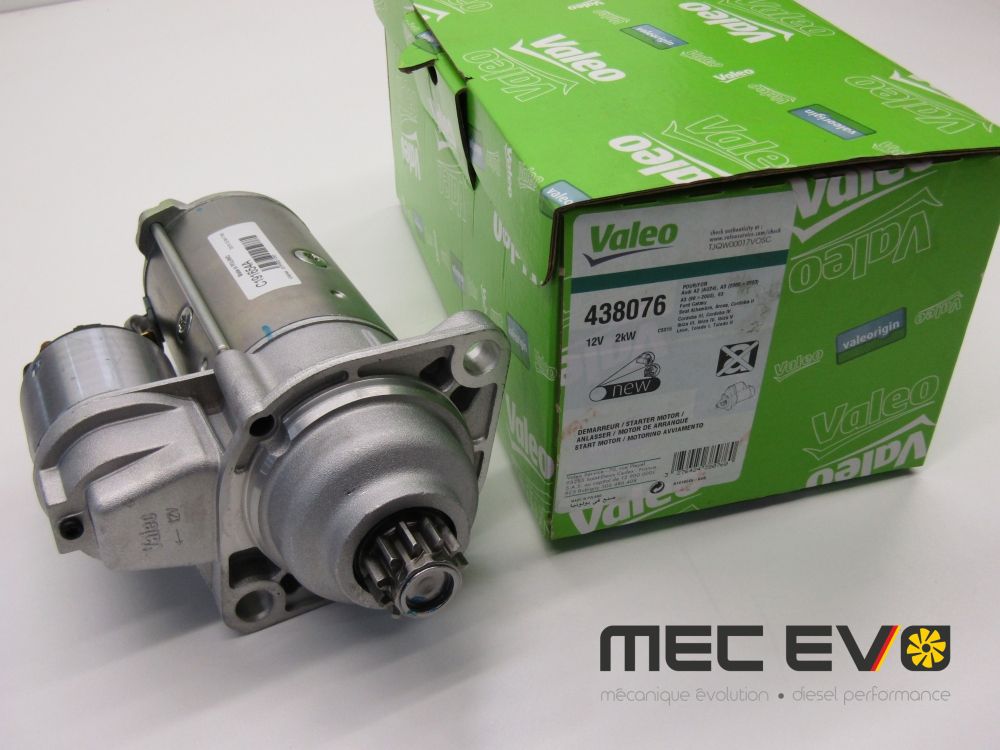 High power Valeo starter for 5spd manual 