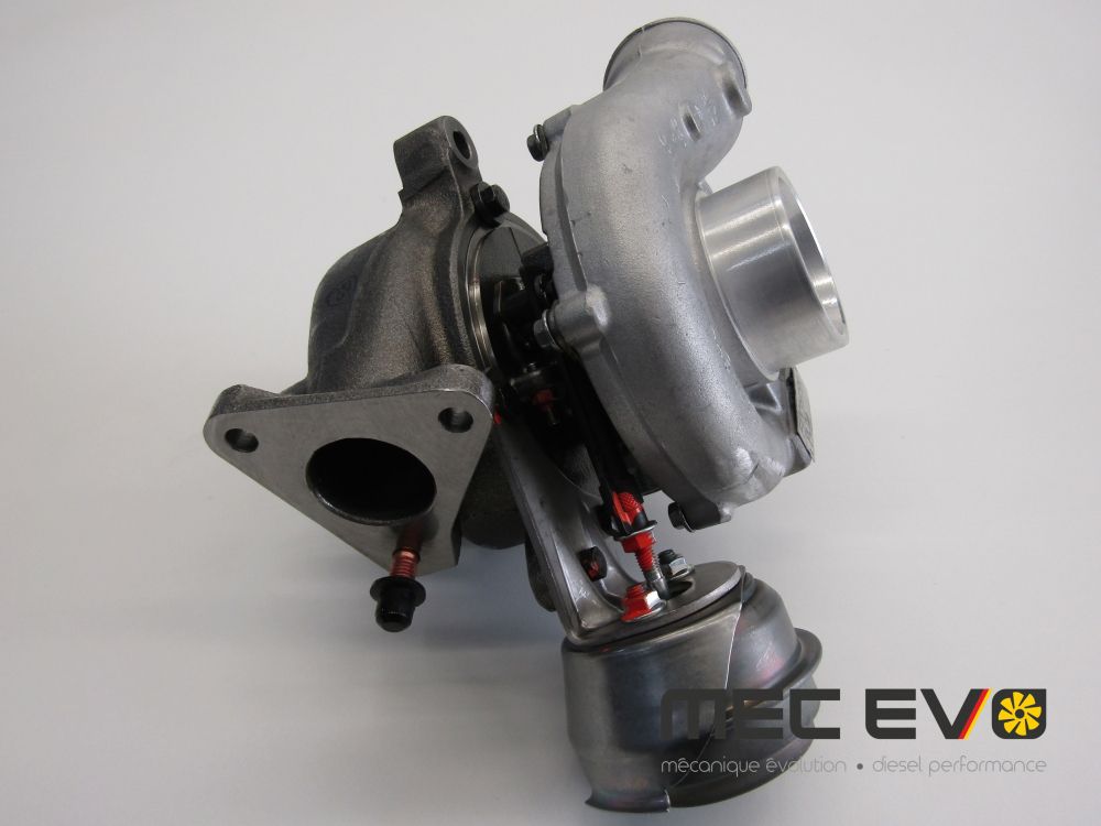 Garrett turbo gt1856+ with 7+7 billet wheel longitudinal
