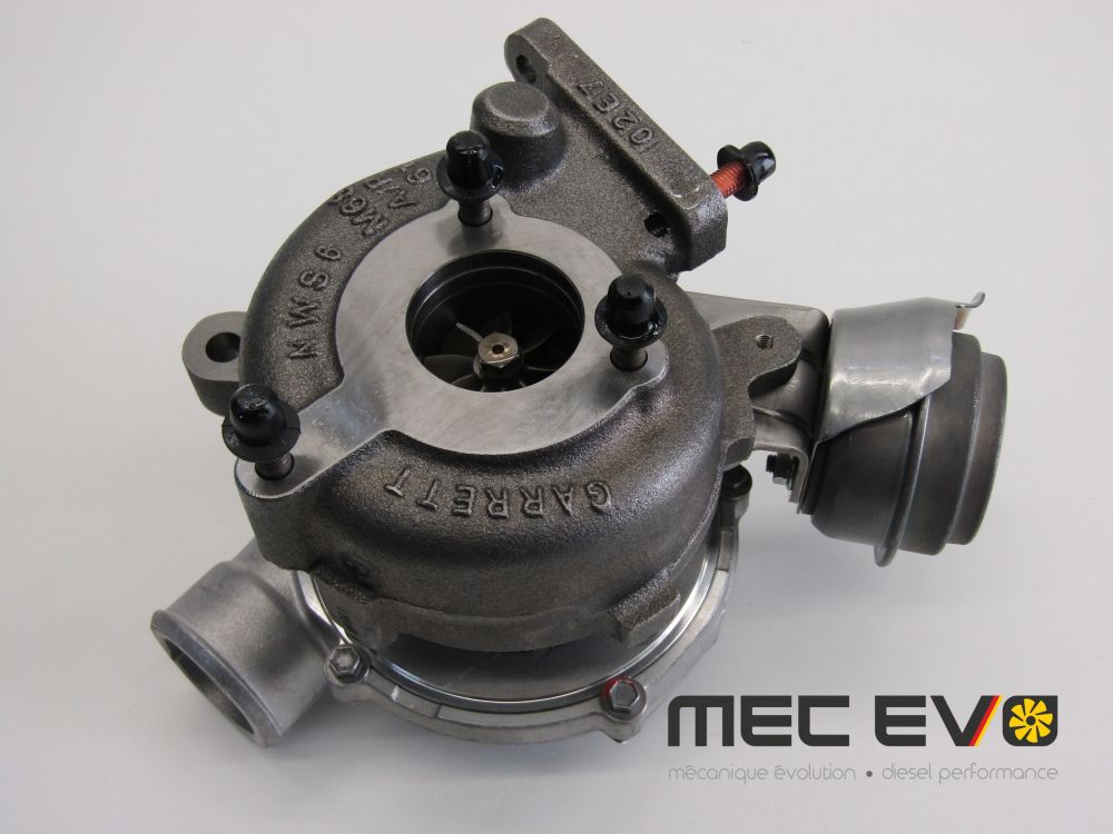 Garrett turbo gt1856+ with 7+7 billet wheel longitudinal