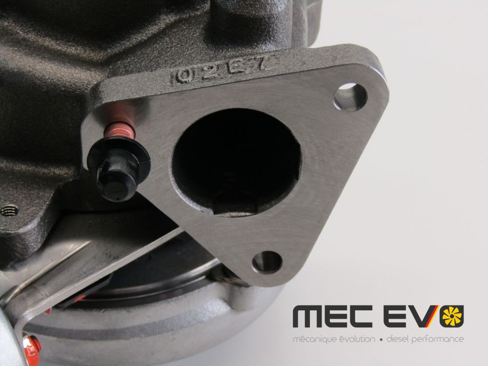 Garrett turbo gt1856+ with 7+7 billet wheel longitudinal