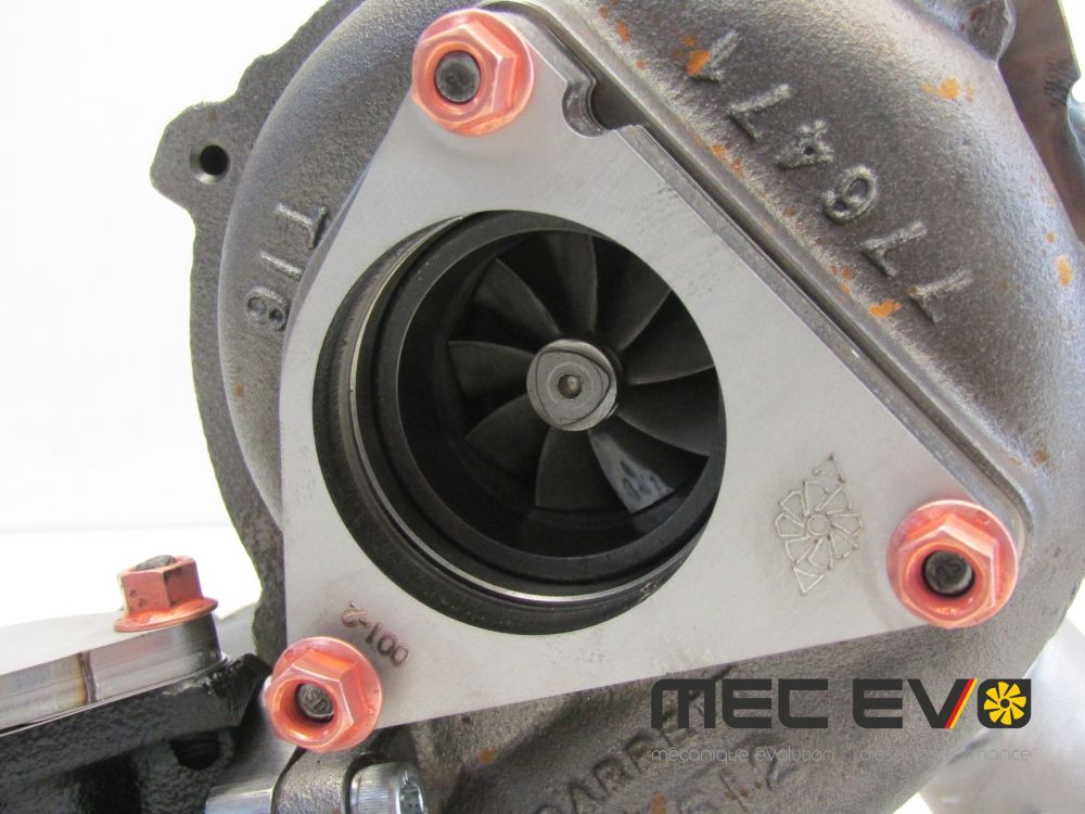 Our GTB2260VK Billet wheel Middle (BHW) Fitment
