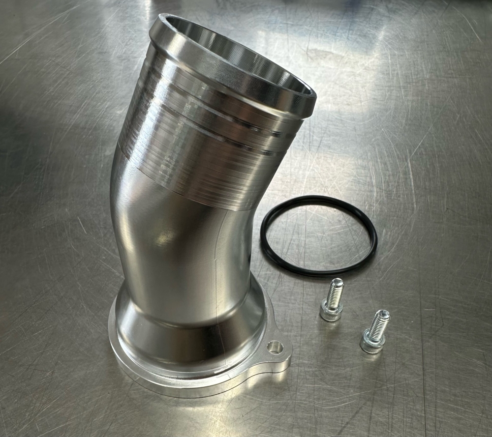 CR190 TURBO BILLET SILENCER PIPE